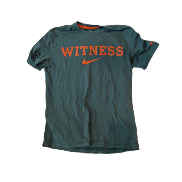 Nike Green Witness Dri-Fit T-Shirt Mens M - Picture 1 of 3